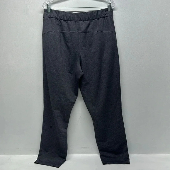 Lululemon On The Fly Pant Luxtreme Pants 27" Heathered Black W5BSES Size 10 - Picture 6 of 11